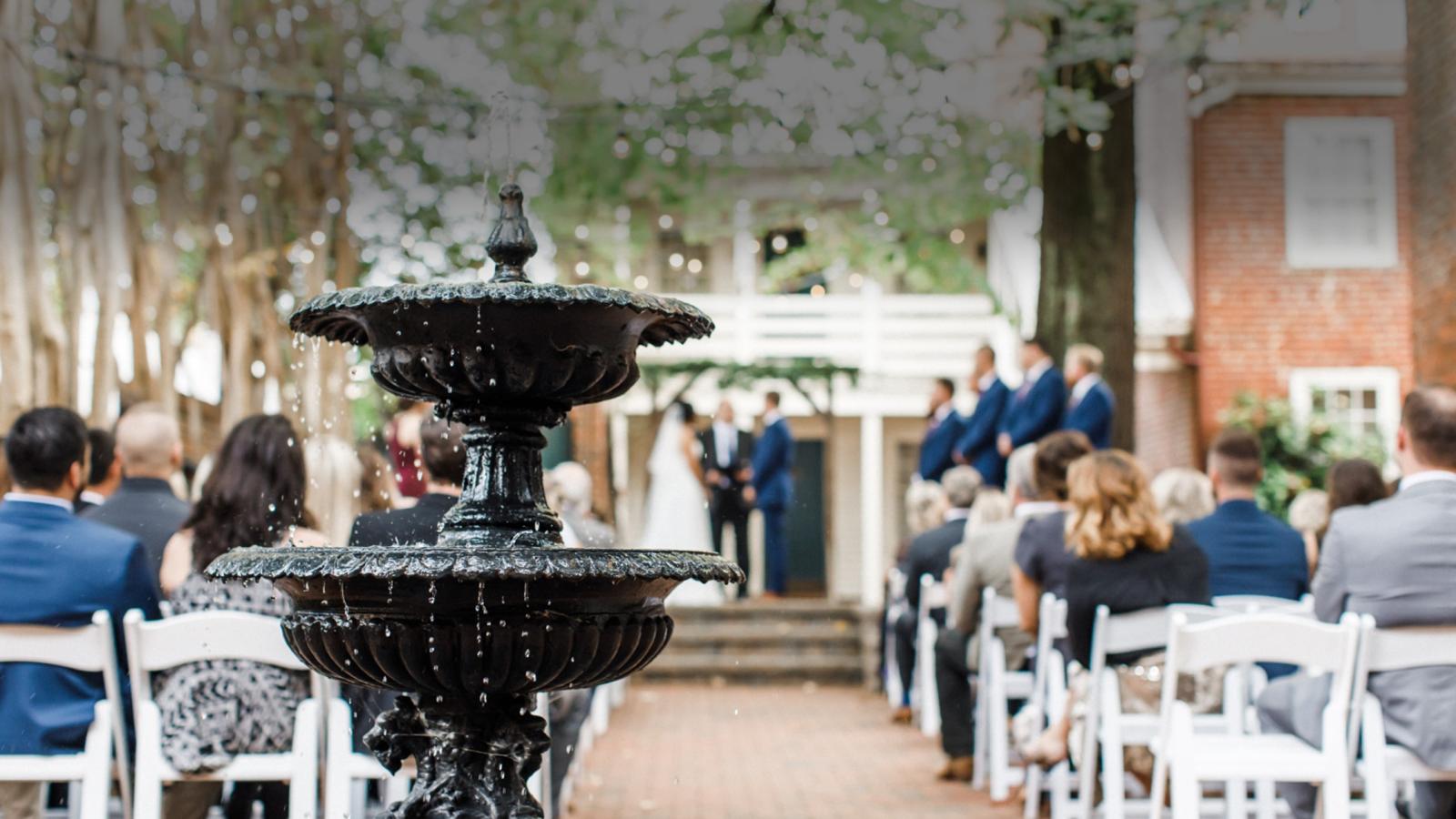 Garden Courtyard Ceremony